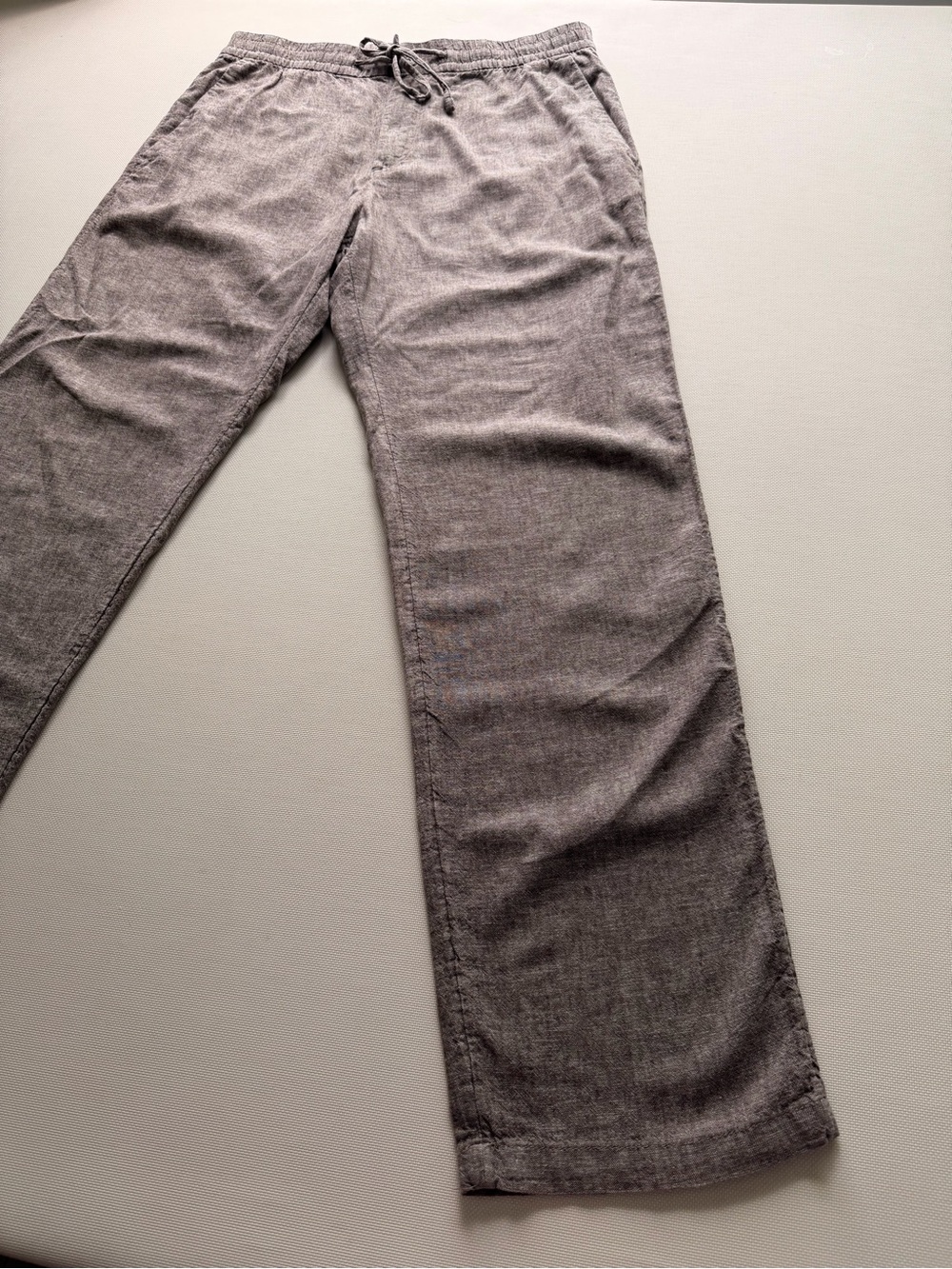 H&M Men's Corduroy Drawstring Pants — Beige